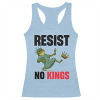 Resist Frog Racerback Tank Top No Kings In America Political 2025 - Wonder Print Shop