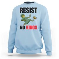 Resist Frog Sweatshirt No Kings In America Political 2025 - Wonder Print Shop
