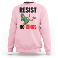 Resist Frog Sweatshirt No Kings In America Political 2025 - Wonder Print Shop