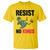 Resist Frog T Shirt No Kings In America Political 2025 - Wonder Print Shop