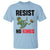 Resist Frog T Shirt No Kings In America Political 2025 - Wonder Print Shop