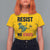 Resist Frog T Shirt For Women No Kings In America Political 2025 - Wonder Print Shop