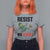 Resist Frog T Shirt For Women No Kings In America Political 2025 - Wonder Print Shop