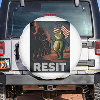 Resist Frog Spare Tire Cover Portland Frog Activist America Political 2025 - Wonder Print Shop