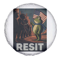 Resist Frog Spare Tire Cover Portland Frog Activist America Political 2025 - Wonder Print Shop