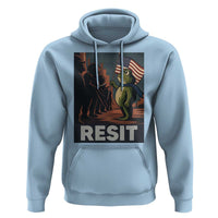 Resist Frog Hoodie Portland Frog Activist America Political 2025 - Wonder Print Shop