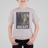 Resist Frog T Shirt For Kid Portland Frog Activist America Political 2025 - Wonder Print Shop