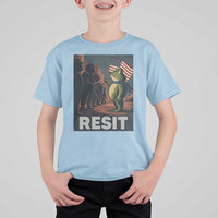 Resist Frog T Shirt For Kid Portland Frog Activist America Political 2025 - Wonder Print Shop