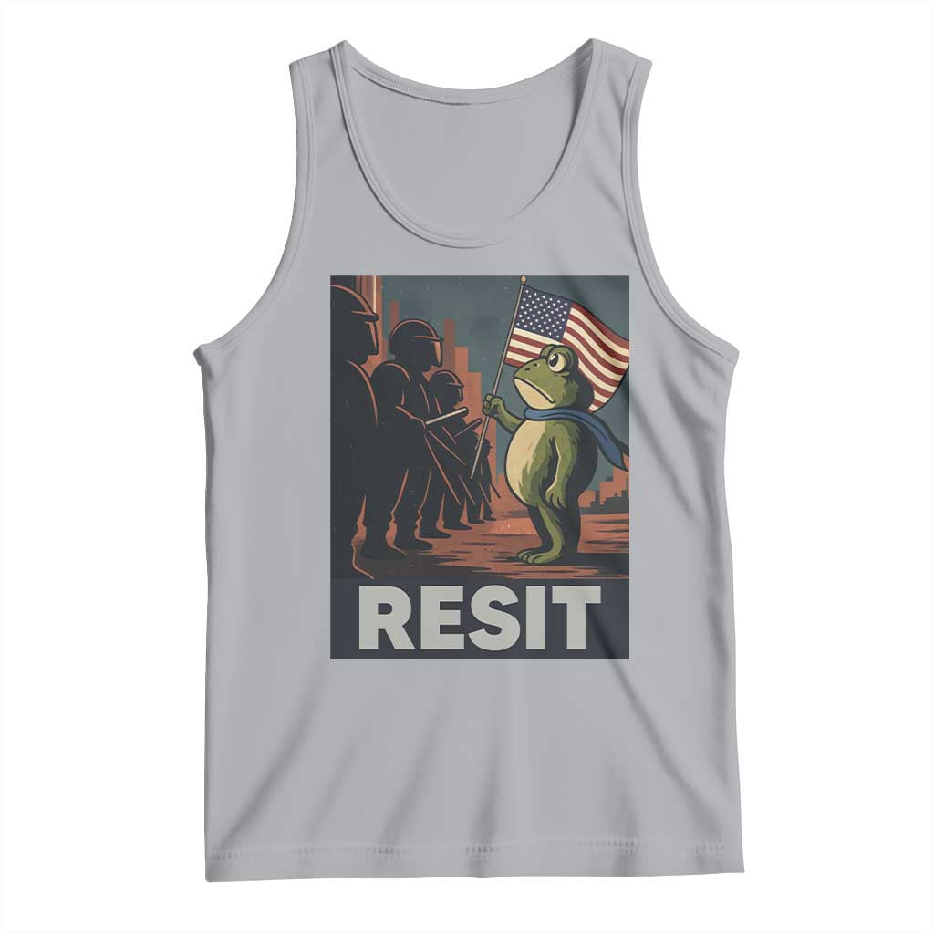 Resist Frog Tank Top Portland Frog Activist America Political 2025 - Wonder Print Shop
