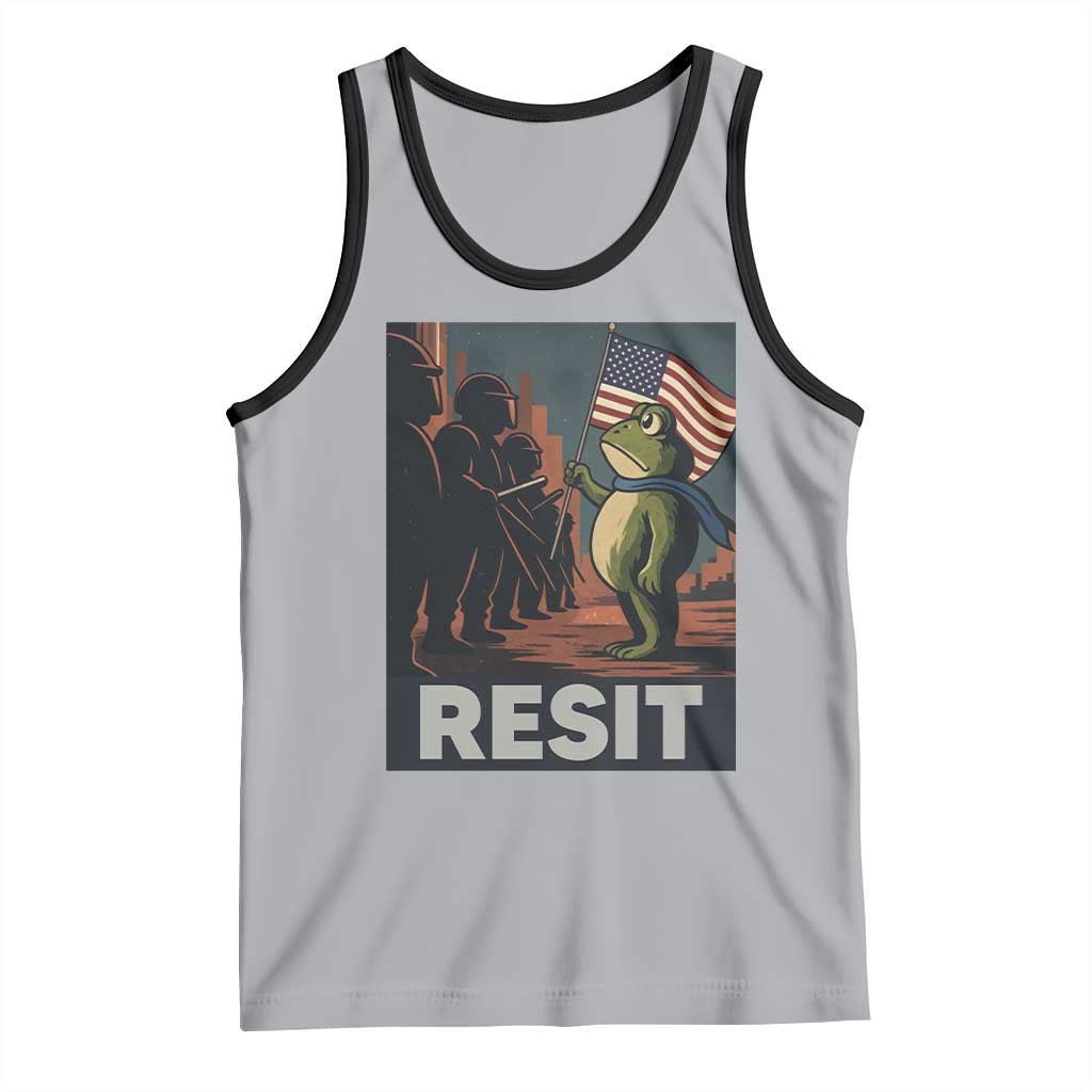 Resist Frog Tank Top Portland Frog Activist America Political 2025 - Wonder Print Shop