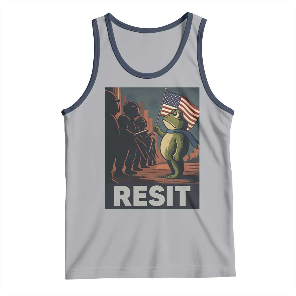 Resist Frog Tank Top Portland Frog Activist America Political 2025 - Wonder Print Shop