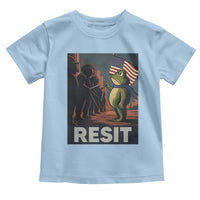 Resist Frog Toddler T Shirt Portland Frog Activist America Political 2025 - Wonder Print Shop