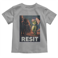 Resist Frog Toddler T Shirt Portland Frog Activist America Political 2025 - Wonder Print Shop