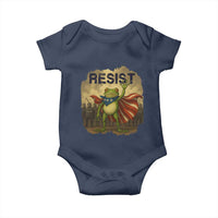 Resist Frog Christian Christmas Baby Onesie Funny Polittical 2025 Meme - Wonder Print Shop