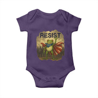 Resist Frog Christian Christmas Baby Onesie Funny Polittical 2025 Meme - Wonder Print Shop