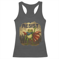 Resist Frog Christian Christmas Racerback Tank Top Funny Polittical 2025 Meme - Wonder Print Shop