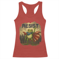 Resist Frog Christian Christmas Racerback Tank Top Funny Polittical 2025 Meme - Wonder Print Shop