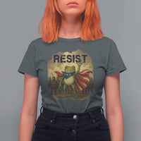 Resist Frog Christian Christmas T Shirt For Women Funny Polittical 2025 Meme - Wonder Print Shop