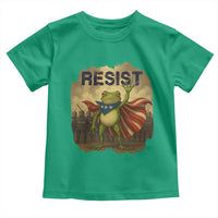 Resist Frog Christian Christmas Toddler T Shirt Funny Polittical 2025 Meme - Wonder Print Shop