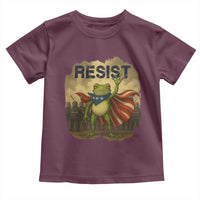 Resist Frog Christian Christmas Toddler T Shirt Funny Polittical 2025 Meme - Wonder Print Shop