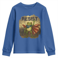 Resist Frog Christian Christmas Youth Sweatshirt Funny Polittical 2025 Meme - Wonder Print Shop