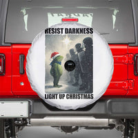 Frogs Resist Christmas Spare Tire Cover Funny Portland Protest ICE Activist Meme - Wonder Print Shop
