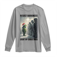 Frogs Resist Christmas Long Sleeve Shirt Funny Portland Protest ICE Activist Meme - Wonder Print Shop