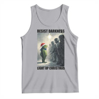 Frogs Resist Christmas Tank Top Funny Portland Protest ICE Activist Meme - Wonder Print Shop