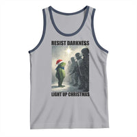 Frogs Resist Christmas Tank Top Funny Portland Protest ICE Activist Meme - Wonder Print Shop