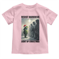 Frogs Resist Christmas Toddler T Shirt Funny Portland Protest ICE Activist Meme - Wonder Print Shop