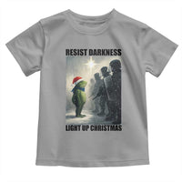 Frogs Resist Christmas Toddler T Shirt Funny Portland Protest ICE Activist Meme - Wonder Print Shop