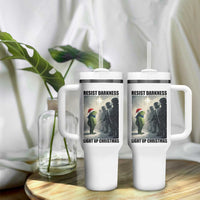 Frogs Resist Christmas Tumbler With Handle Funny Portland Protest ICE Activist Meme - Wonder Print Shop