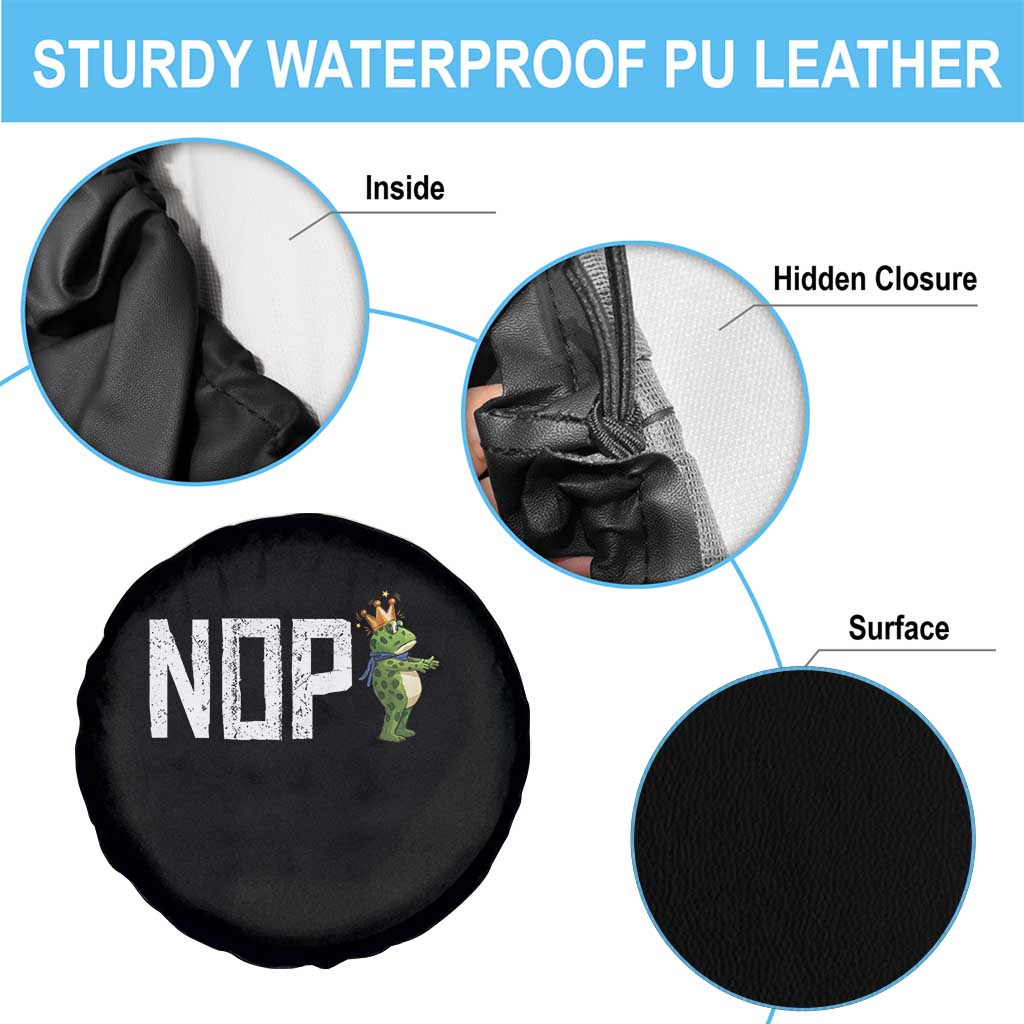 Frogs Resist Spare Tire Cover No Kings In America Political 2025 - Wonder Print Shop