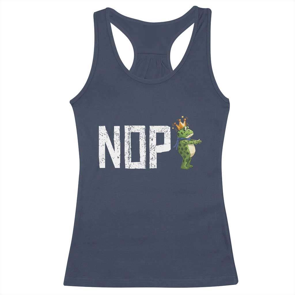 Frogs Resist Racerback Tank Top No Kings In America Political 2025 - Wonder Print Shop