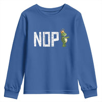 Frogs Resist Youth Sweatshirt No Kings In America Political 2025 - Wonder Print Shop