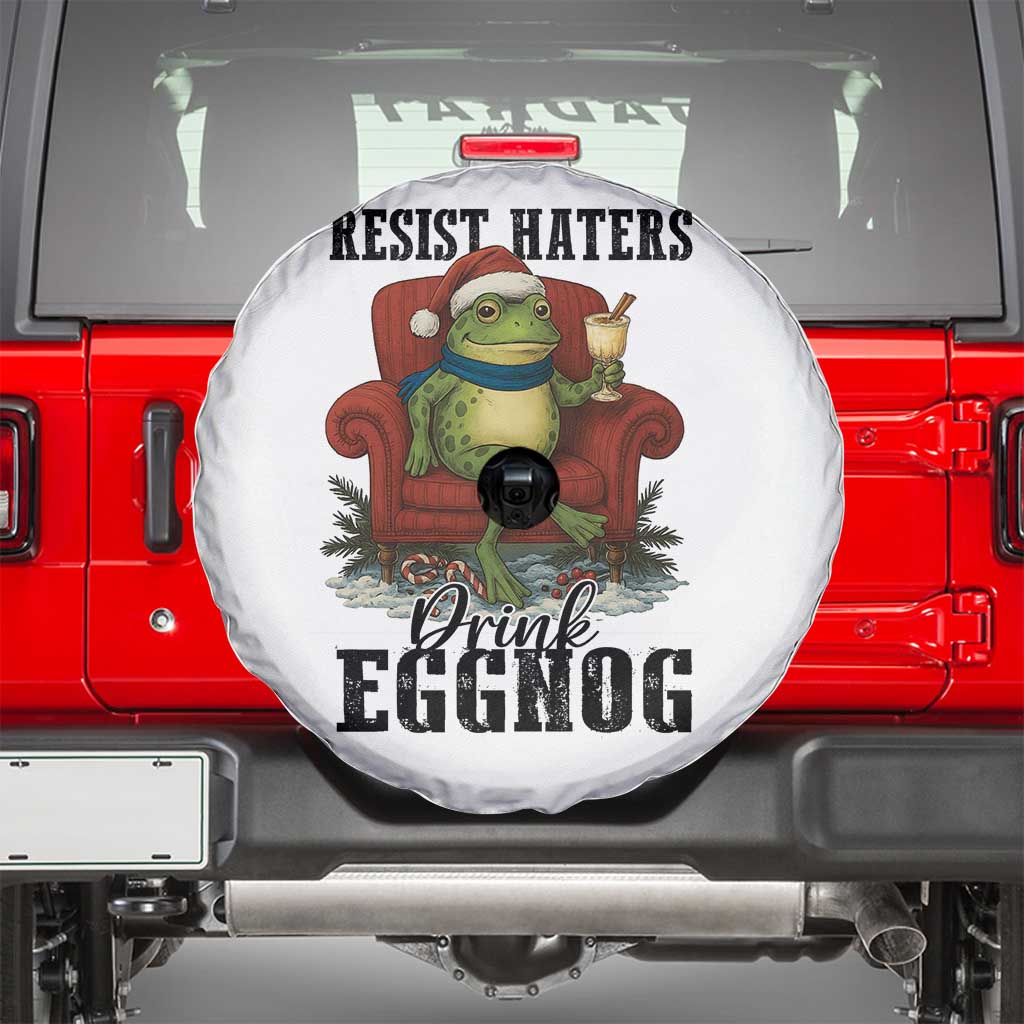 Frogs Resist Christmas Spare Tire Cover Portland Frog Activist America Political 2025 - Wonder Print Shop