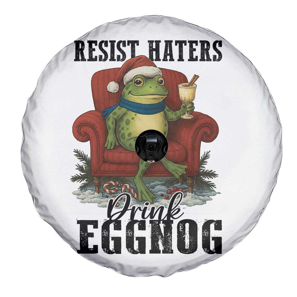 Frogs Resist Christmas Spare Tire Cover Portland Frog Activist America Political 2025 - Wonder Print Shop