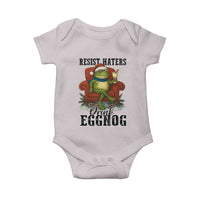 Frogs Resist Christmas Baby Onesie Portland Frog Activist America Political 2025 - Wonder Print Shop
