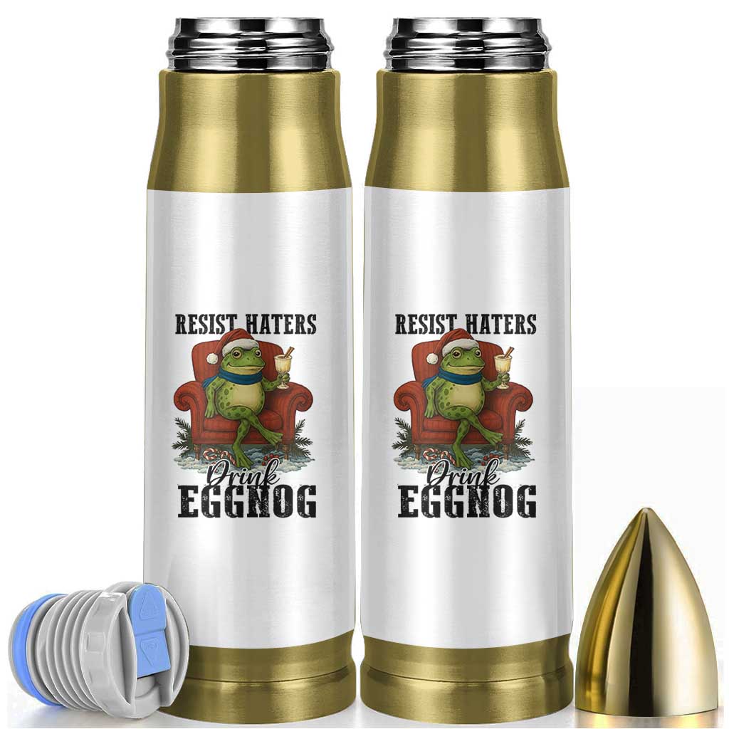 Frogs Resist Christmas Bullet Tumbler Portland Frog Activist America Political 2025 - Wonder Print Shop