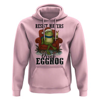 Frogs Resist Christmas Hoodie Portland Frog Activist America Political 2025 - Wonder Print Shop