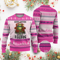Frogs Resist Xmas Ugly Christmas Sweater Portland Frog Activist America Political 2025 - Wonder Print Shop