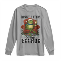 Frogs Resist Christmas Long Sleeve Shirt Portland Frog Activist America Political 2025 - Wonder Print Shop
