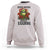 Frogs Resist Christmas Sweatshirt Portland Frog Activist America Political 2025 - Wonder Print Shop