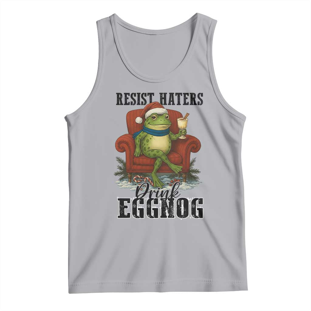 Frogs Resist Christmas Tank Top Portland Frog Activist America Political 2025 - Wonder Print Shop