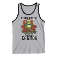 Frogs Resist Christmas Tank Top Portland Frog Activist America Political 2025 - Wonder Print Shop