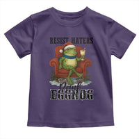 Frogs Resist Christmas Toddler T Shirt Portland Frog Activist America Political 2025 - Wonder Print Shop