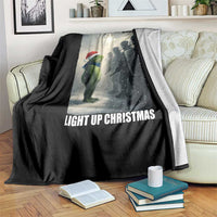 Resist Frog Christmas Throw Blanket Funny Portland Protest ICE Activist Meme - Wonder Print Shop