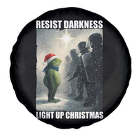 Resist Frog Christmas Spare Tire Cover Funny Portland Protest ICE Activist Meme - Wonder Print Shop