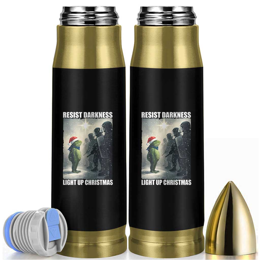Resist Frog Christmas Bullet Tumbler Funny Portland Protest ICE Activist Meme - Wonder Print Shop