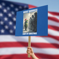 Resist Frog Christmas Protest Sign Funny Portland Protest ICE Activist Meme - Wonder Print Shop